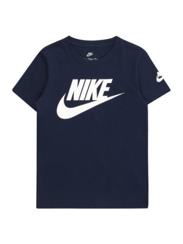 Nike Sportswear Shirts 'FUTURA EVERGREEN'  marin / hvid