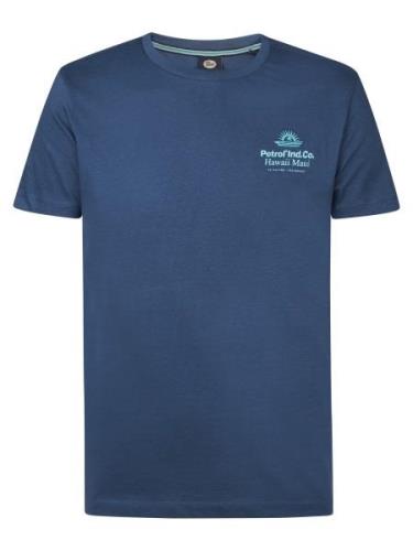 Petrol Industries Bluser & t-shirts 'Radient'  marin / turkis