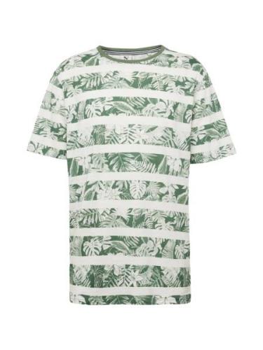 Jack's Bluser & t-shirts  mørkegrøn / hvid