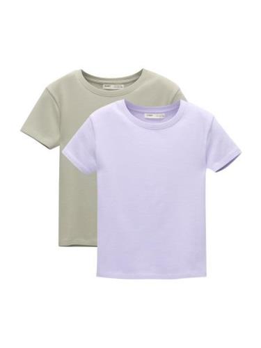 Pull&Bear Shirts  pastelgrøn / lilla