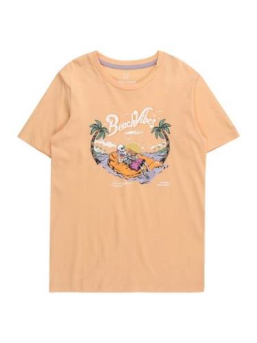 Jack & Jones Junior Shirts 'ZION'  lilla / abrikos / pink / hvid