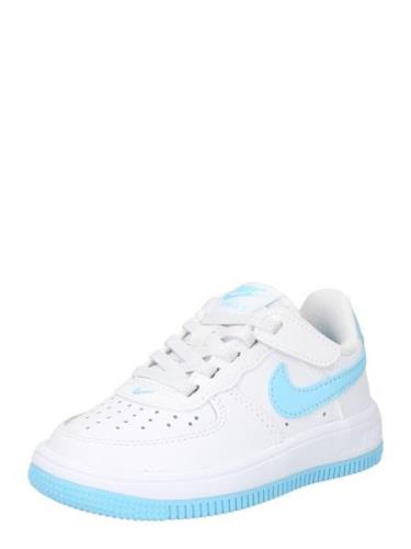 Nike Sportswear Sneakers 'Force 1 EasyOn'  azur / hvid