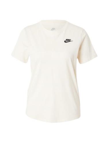Nike Sportswear Shirts 'Club Essential'  sort / uldhvid