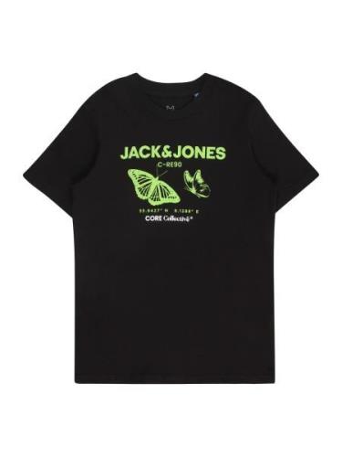 Jack & Jones Junior Shirts  æble / sort / hvid