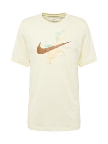 Nike Sportswear Bluser & t-shirts 'SWOOSH'  ecru / brun / mint / orang...