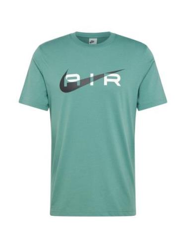 Nike Sportswear Bluser & t-shirts 'AIR'  jade / sort / hvid