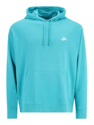 Nike Sportswear Sweatshirt 'Club'  aqua / hvid