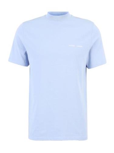 Samsøe Samsøe Bluser & t-shirts 'Norsbro'  dueblå / hvid