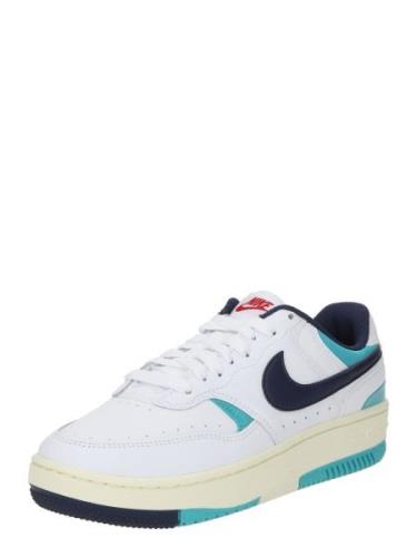 Nike Sportswear Sneaker low 'Gamma Force'  navy / neonblå / hvid