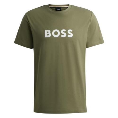 BOSS Bluser & t-shirts  khaki / hvid