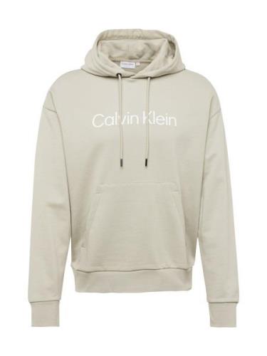 Calvin Klein Sweatshirt 'HERO'  greige / hvid