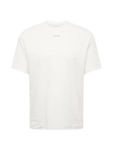 Calvin Klein Bluser & t-shirts 'NANO'  sort / uldhvid