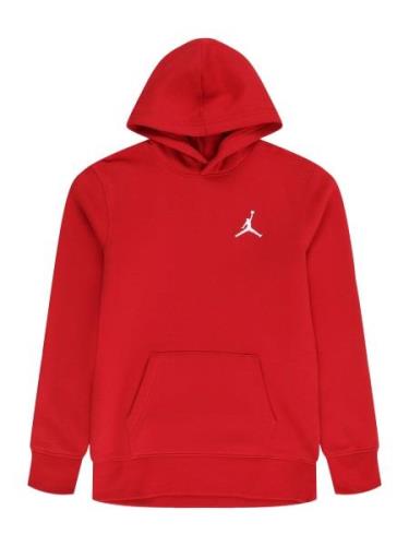 Jordan Sweatshirt  rød / hvid