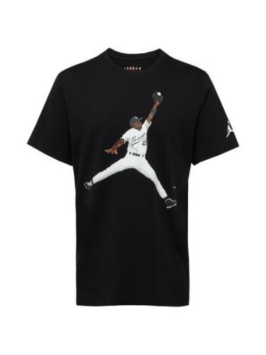 Jordan Bluser & t-shirts  mørkebrun / sort / offwhite