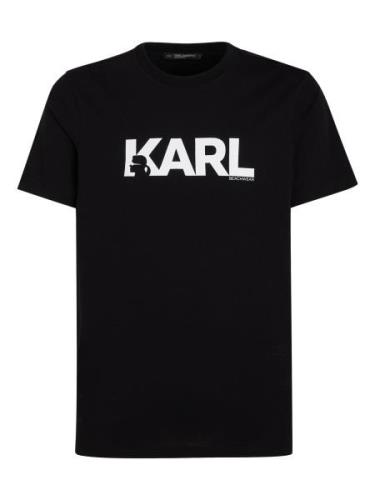 Karl Lagerfeld Bluser & t-shirts  sort / hvid