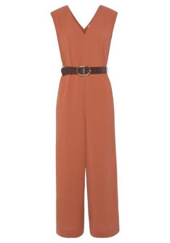 LASCANA Jumpsuit  rustrød