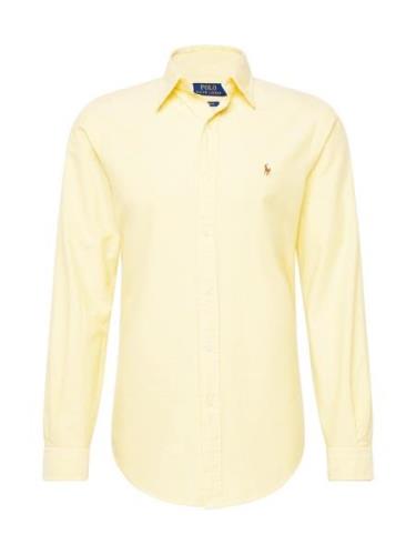 Polo Ralph Lauren Skjorte  lyseblå / cognac / gul / hvid