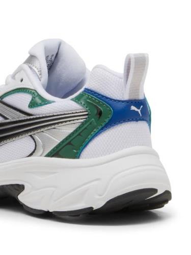 PUMA Sneakers 'Morphic Techie'  blå / sort / sølv / hvid