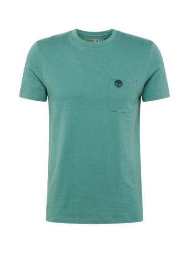 TIMBERLAND Bluser & t-shirts 'Dun-Riv'  cyanblå / sort