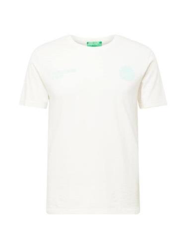 UNITED COLORS OF BENETTON Bluser & t-shirts  aqua / hvid