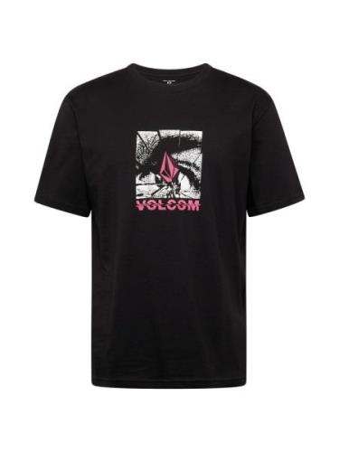 Volcom Bluser & t-shirts 'OCCULATOR'  pink / sort / hvid