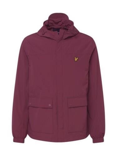 Lyle & Scott Overgangsjakke  gul / vinrød / sort