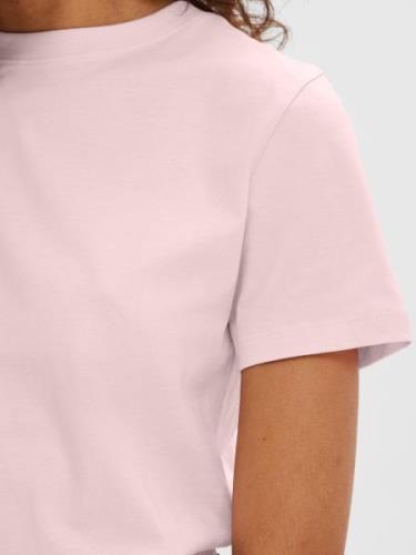 SELECTED FEMME Shirts 'SLFMY ESSENTIAL'  lyserød