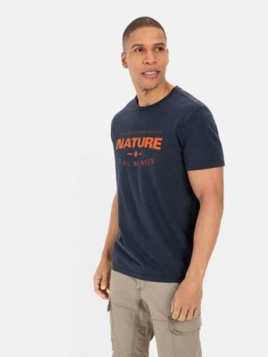 CAMEL ACTIVE Bluser & t-shirts  marin / orange