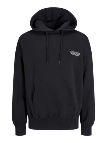 JACK & JONES Sweatshirt  blå / sort / hvid