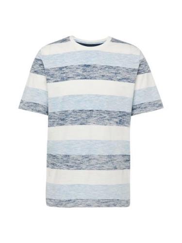 JACK & JONES Bluser & t-shirts 'Coast'  marin / lyseblå / naturhvid