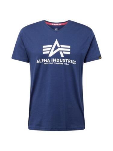 ALPHA INDUSTRIES Bluser & t-shirts  navy / hvid