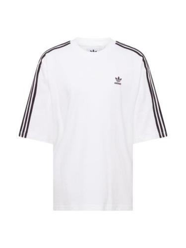 ADIDAS ORIGINALS Bluser & t-shirts 'Adicolor'  sort / hvid
