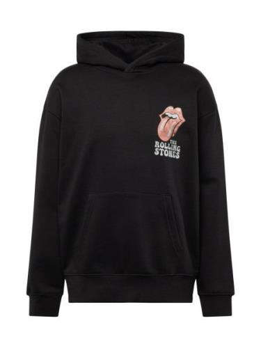 Only & Sons Sweatshirt 'ROLLING STONES'  rød / sort / hvid