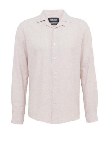 Only & Sons Skjorte 'CAIDEN'  mørkebeige