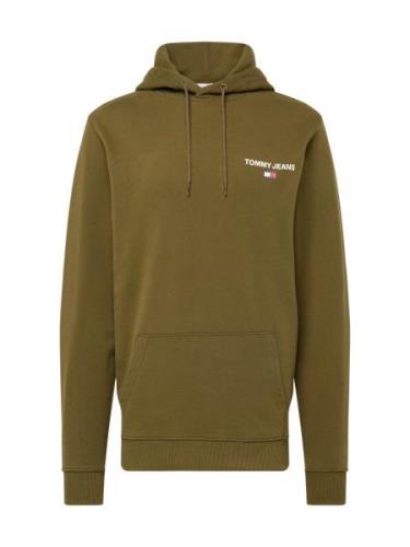 Tommy Jeans Sweatshirt  mørkeblå / oliven / lys rød / hvid