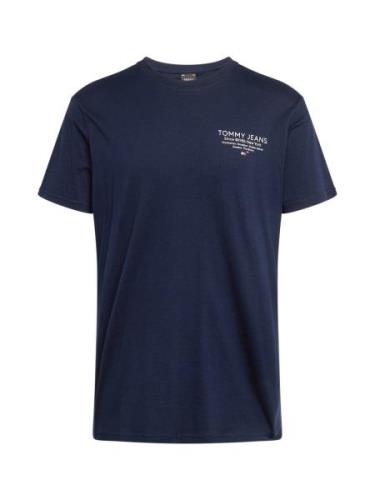 Tommy Jeans Bluser & t-shirts 'Essential'  navy / hvid