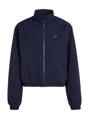 Tommy Jeans Overgangsjakke 'Essential'  navy / rød / hvid