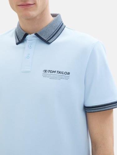 TOM TAILOR Bluser & t-shirts  lyseblå / mørkeblå