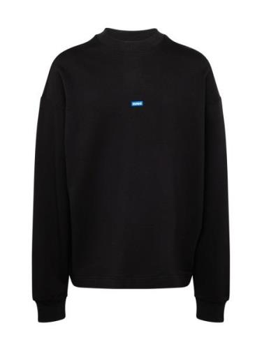 HUGO Sweatshirt 'Nedro'  azur / sort / hvid