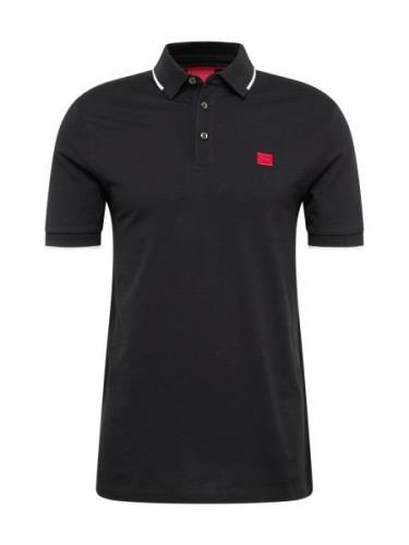 HUGO Bluser & t-shirts 'Deresino'  rød / sort / hvid