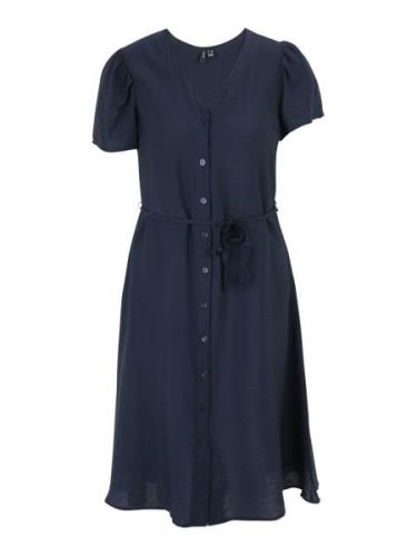 Vero Moda Petite Blusekjole 'JOSIE'  navy