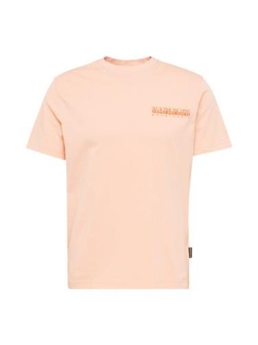 NAPAPIJRI Bluser & t-shirts 'GOUIN'  ecru / laks / lyserød