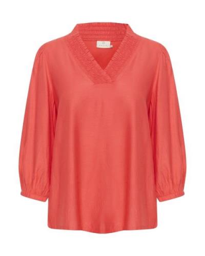 Kaffe Bluse 'Dahlia'  pastelrød