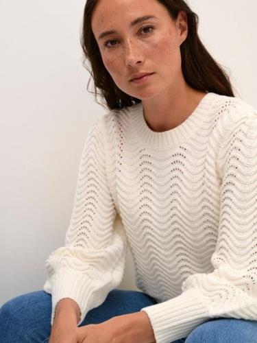 Kaffe Pullover 'Kate '  hvid