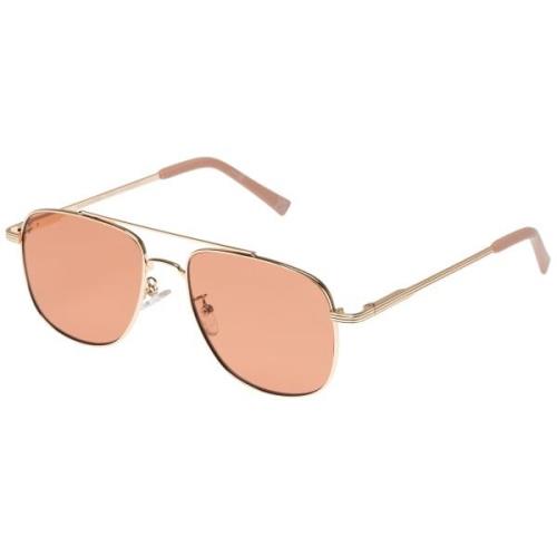 LE SPECS Solbriller 'The Charmer'  cappuccino / guld