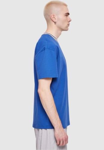 Urban Classics Bluser & t-shirts 'Kicker'  natblå / royalblå / hvid
