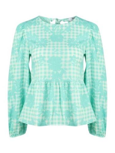 Dorothy Perkins Petite Bluse  jade / hvid