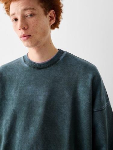 Bershka Sweatshirt  grøn