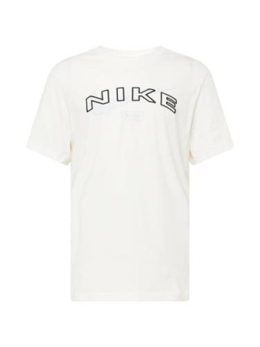 Nike Sportswear Bluser & t-shirts 'CLUB'  lysebeige / lysegrå / sort