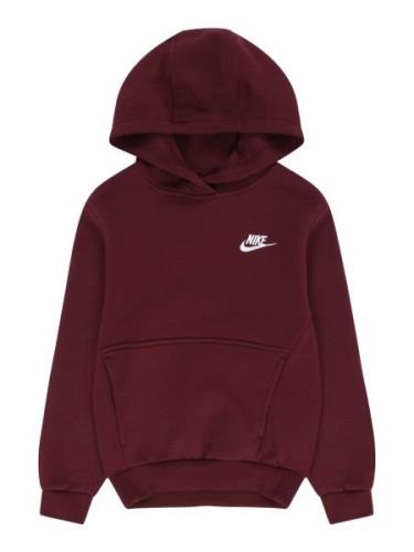Nike Sportswear Sweatshirt 'Club Fleece'  rustbrun / hvid